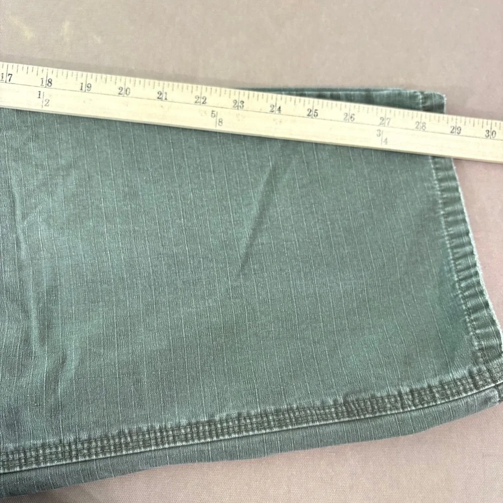 Wrangler RIGGS Ripstop Pants Mens 38x30 Green Workwear Carpenter Utility Jeans